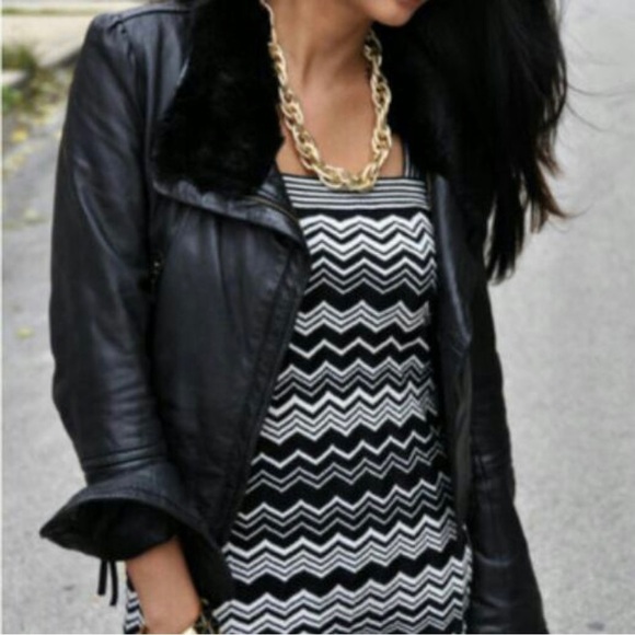 MISSONI for Target ~ Black and White Signature Missoni Print ~ Size M - Picture 2 of 5